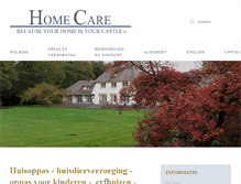 Tablet Screenshot of homecareoppas.nl